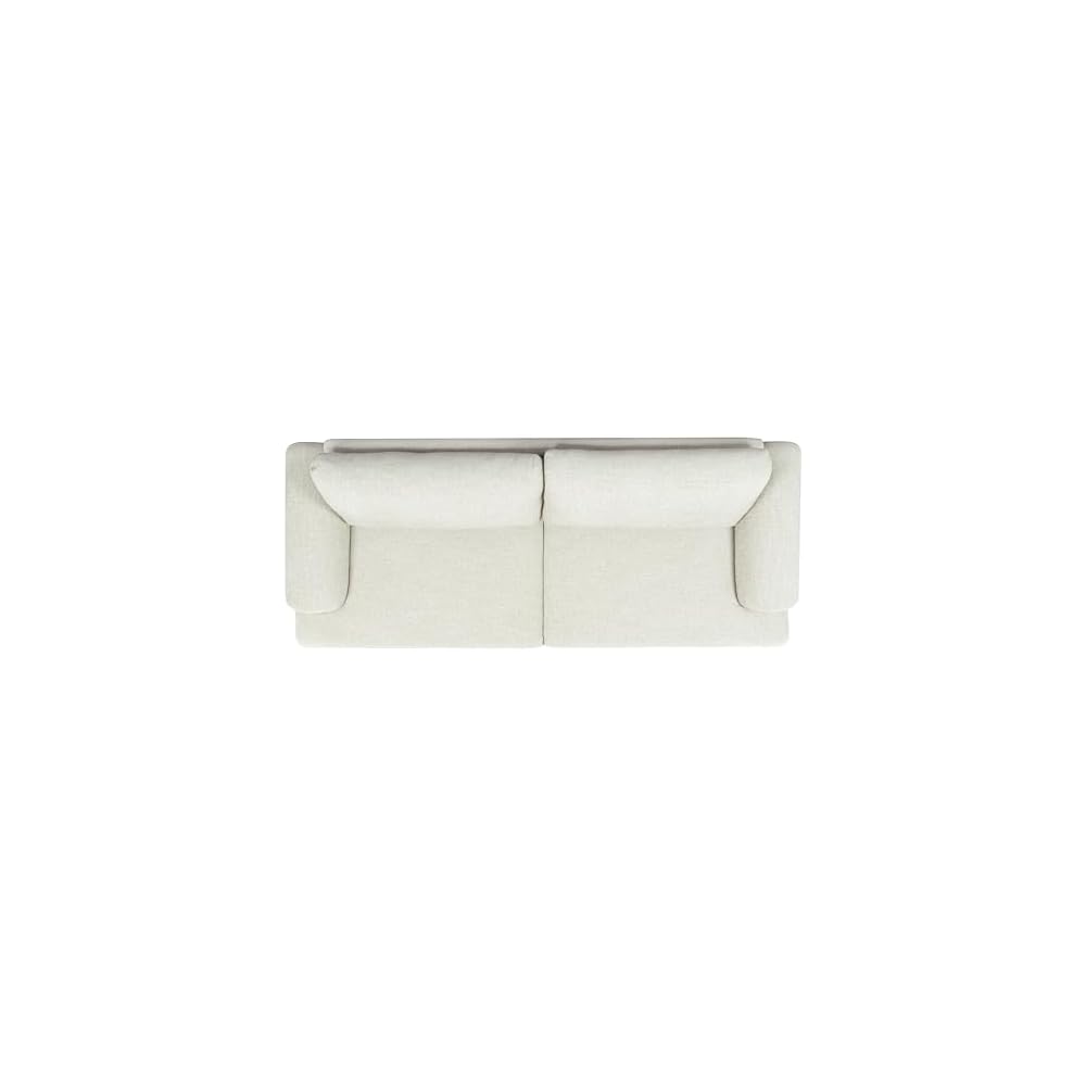 SAFAVIEH Couture - Nikolai Sofa - Mid-Century Modern Style - Taupe Chenille Upholstery - Ideal for Living Room, Family Room, 89.4" W x 37" D x 34.6" H (SFV6122A)