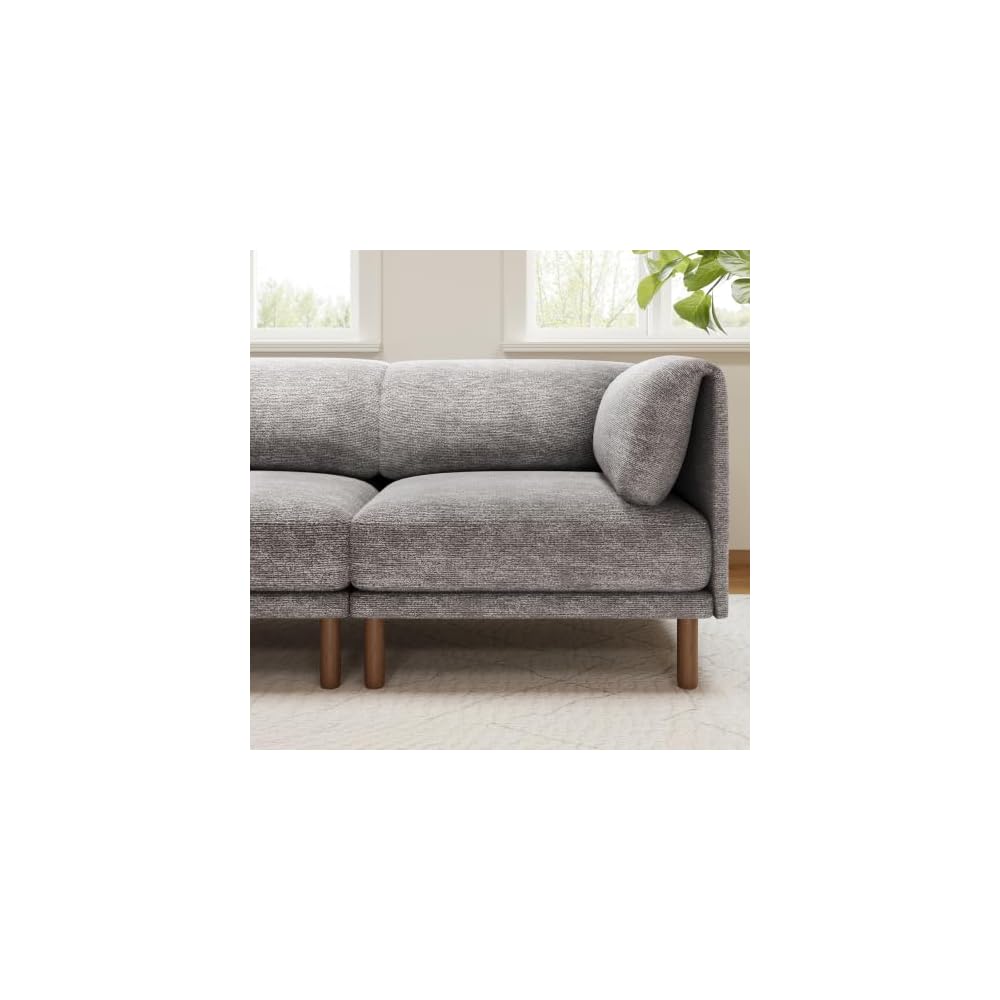 Cloud Sectional Couches for Living Room,Modular Sectional Sofa,Grey